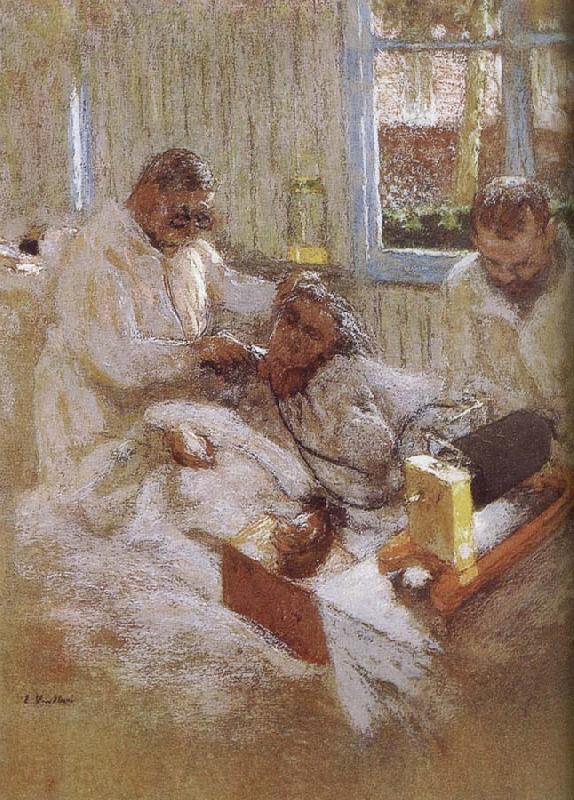 Edouard Vuillard The doctor and pat France oil painting art